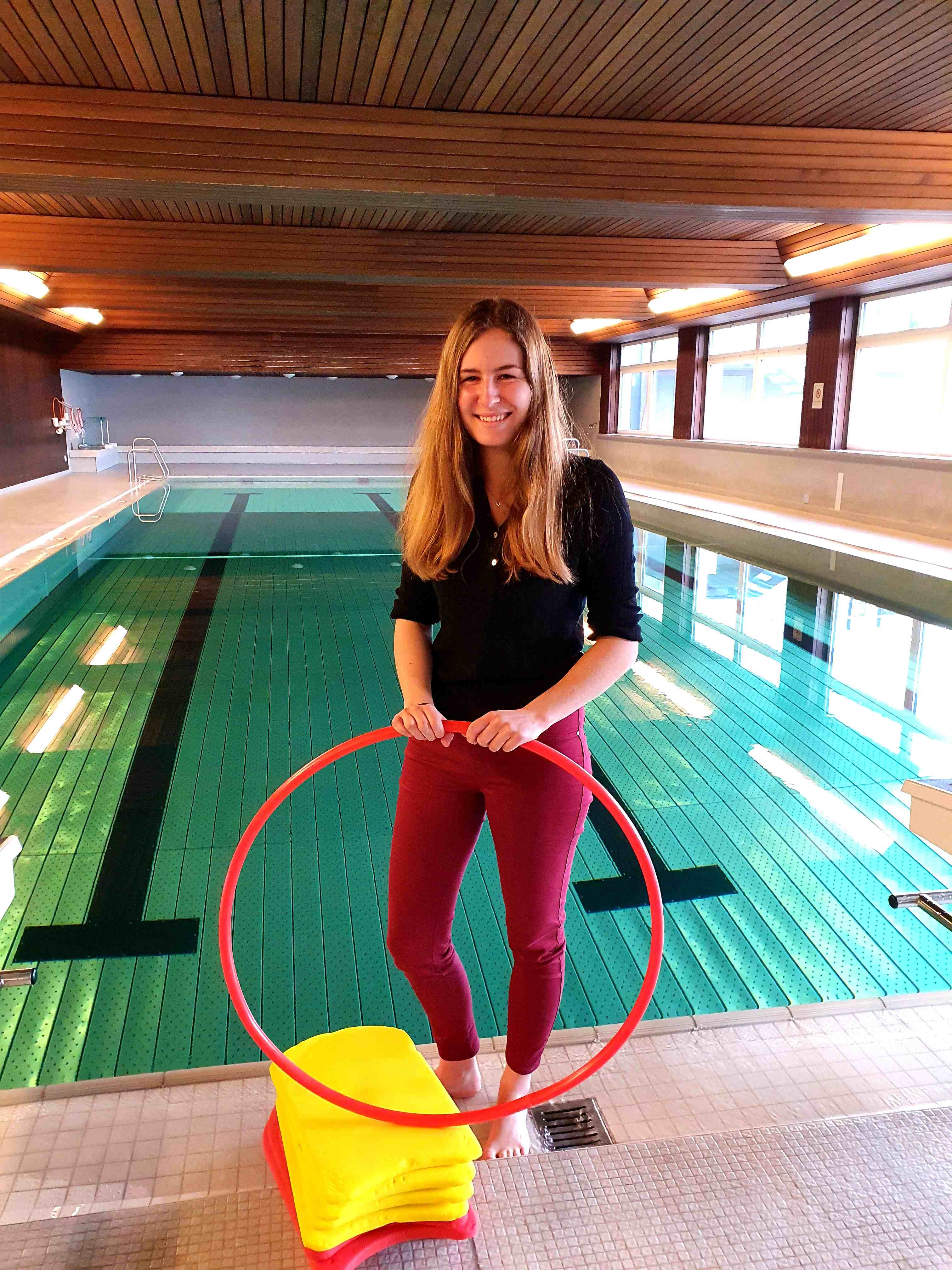 Schwimmlehrerin Myriam Betschart